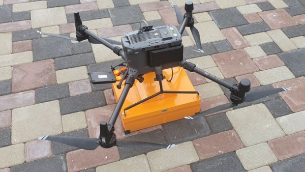 دستگاه GPR مارک Zond Aero 500  برای برداشت ژئورادار بوسیله پهپاد